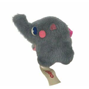 Vintage 70s Russ Berrie Jumbo Elephant Plush